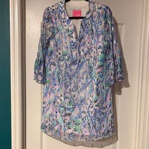 Lilly Pulitzer Silk Shift Dress
